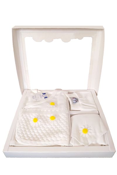 Mom’s Baby Baby Girl Hospital Discharge Newborn Baby Clothing Set Birth Gift 5 Piece Baby Rompers