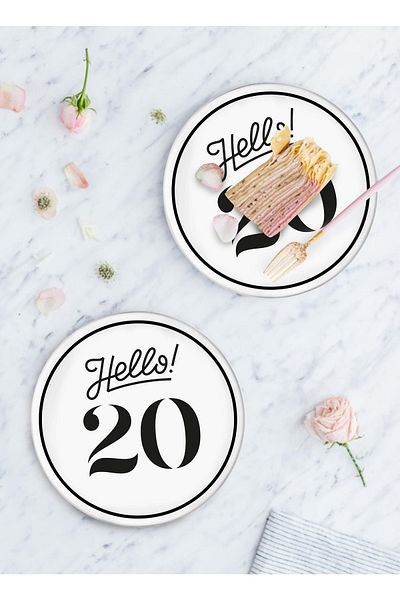 The Mia Hype Cake Plate 19 Cm
