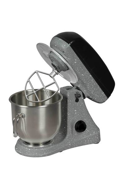 OMAKE Setüstü Stand Mikser 7 Lt. - 3 Başlıklı - Karıştırma & Çırpma & Yoğurma...