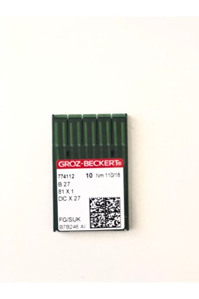 Groz Beckert إبرة Dcx27 Nm 110/18 - عبوة من 100 قطعة