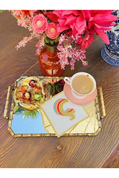 ge living Rainbow Letter Cocktail Napkin (1 Piece)