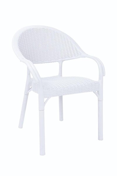 Capissi 6lı Bambu Rattan Koltuk Takımı Kollu Sandalye