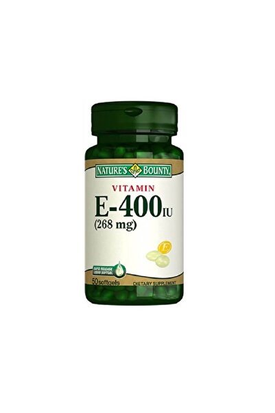 Nature's Bounty Vitamin E-400 Iu 50 Yumuşak Kapsül (nby101)