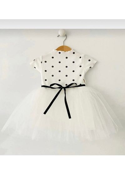 COOLMINIES Bebeluş Fetiţă Copii Prinţesă Pufoasă Rochie Tutu cu buline