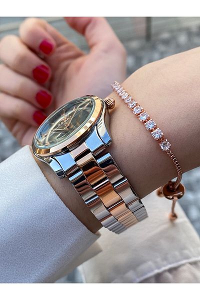 FERRO Original Women's Watch + Bracelet