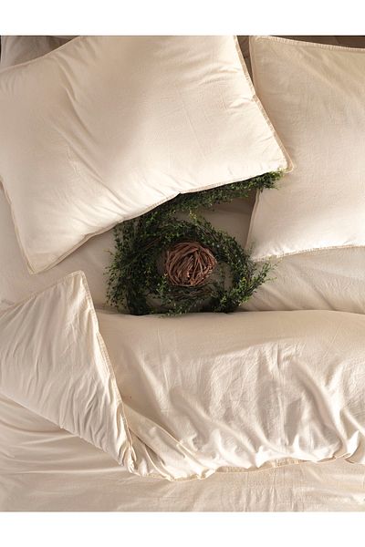 Macas Home Pure Natural 100% Cotton Washable Double Sheet Set 240*260