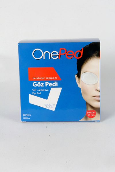ONE PED Self Adhesive Eye Pads 50pcs