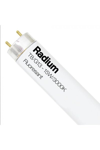 Radium 15w 3000k T8 G13 Floresan Ampul 5 Adet