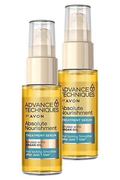 AVON Advance Techniques Fas Argan Yağı Içeren Besleyici Saç Serumu 30ml 2 Adet