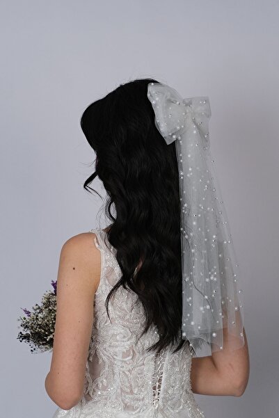Hobigram Bridal Hair Accessory Pearl Bow Special Design Buckle Bridal Hair Accessory – Other Hair Accessories –