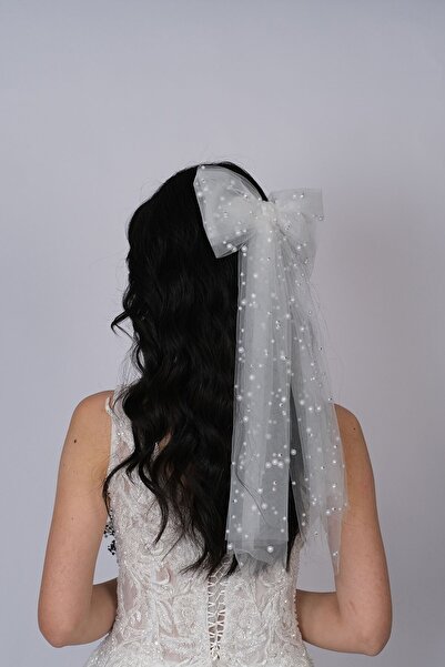 Hobigram Bridal Hair Accessory Pearl Bow Special Design Buckle Bridal Hair Accessory – Other Hair Accessories –
