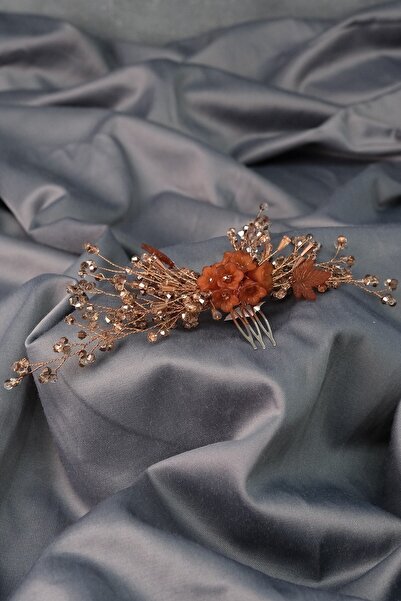 Hobigram Hair Accessory Rose Color Sena Scalloped Hairpin Bridal Accessory – Other Hair Accessories – Other S