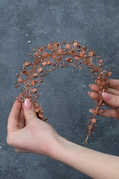 Hobigram Women's Accessory Melis Mineli Bridal Crown Hair and Turban Accessory – Other Hair Accessories, Stylish Design