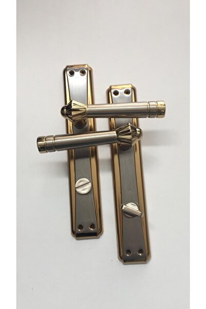 Armax Karizma Lale Kapı Kolu Aynalı Wc Kapı Kol Alb Saten