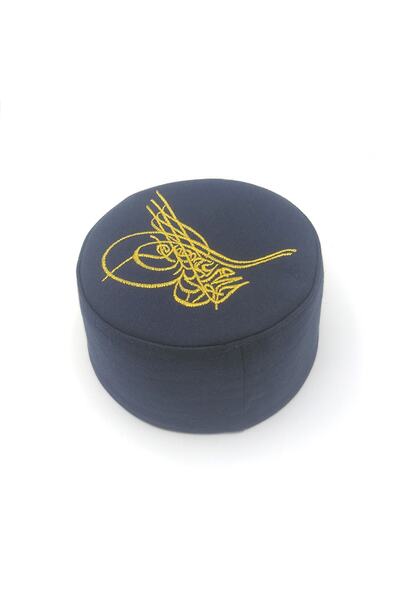 Tahir Tuğralı Nakışlı Kalıp Namaz Takkesi