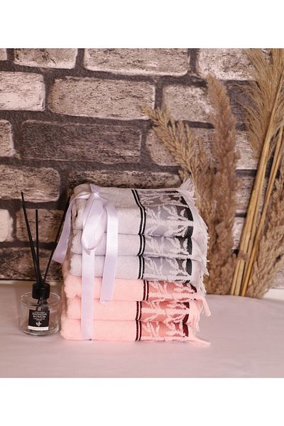 Özdilek Sunset Grey Powder 50*80 Πετσέτα 6 τεμαχίων