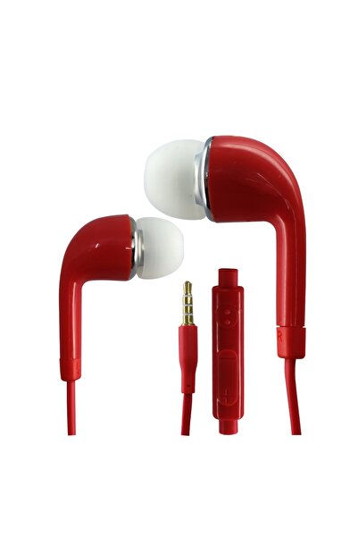 Wired In-Ear Headset Stereo 3.5 mm NettechNT-112 Red Color