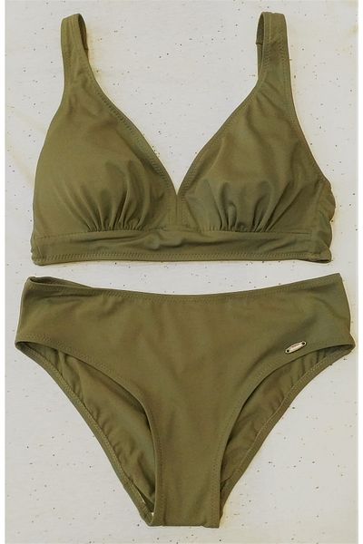 Sunsurf Σετ μπικίνι Khaki Green Gathering