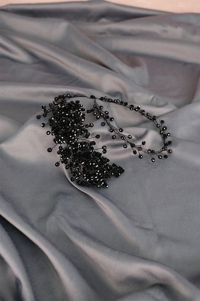 Hobigram Accesoriu de păr pentru mirese Flizyy Crystal Beaded Bridal Tiara – Coroană, Crystal Stone, Model elegant – T