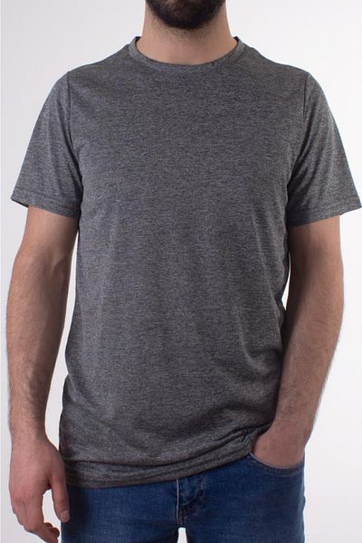 Kinetix Sn-233 Moulıne Khaki Daily Ανδρικό T-Shirt με λαιμόκοψη