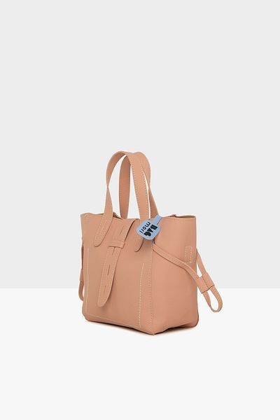 Bagmori Powder Women's Belt Detailed Stitched Mini Bag M000007264