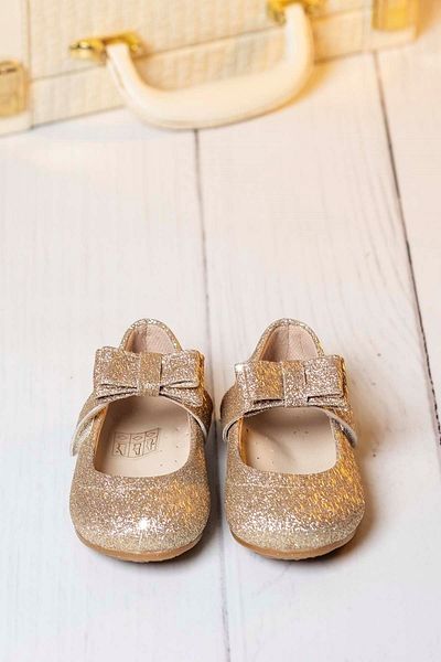 VUUDY Baby Ballerina Gold Glitter