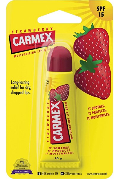 Carmex Çilek Dudak Balmı 10 Gr