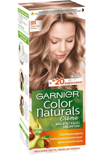 Garnier Color Naturals Saç Boyası Doğal Açık Kumral No: 8n