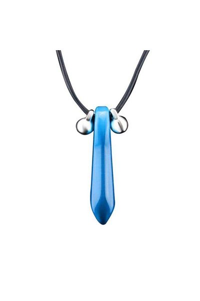 Acousticworld Blue Naruto Sharingan Uzamaki Kunai Hokage Tsunade Necklace Jewelry