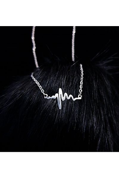 Acousticworld Heartbeat Necklace Accessory Jewelry Gift Ornament