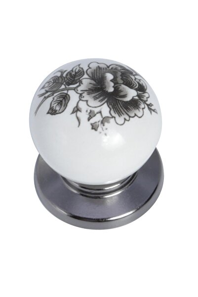 Arion Porselen GÖRÜNÜMLÜ Kulp Dolap Çekmece Mobilya Mutfak Çocuk Kulbu Yakut Düğme-stk2627