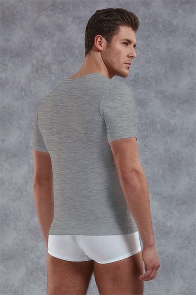 Doreanse Men's Modal Deep V Neck Short Sleeve T Shirt 2820