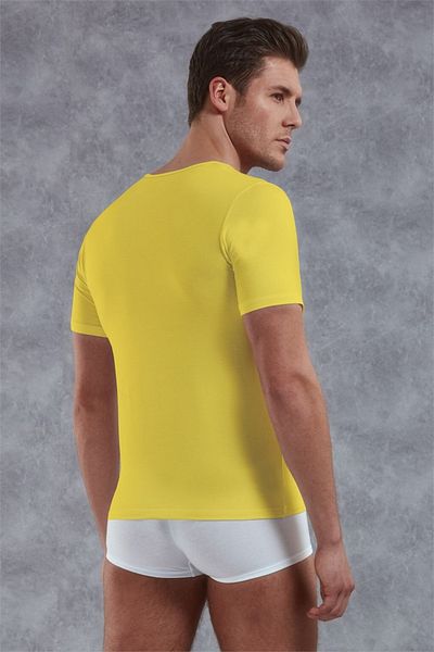 Doreanse Men's Modal Deep V Neck Short Sleeve T Shirt 2820