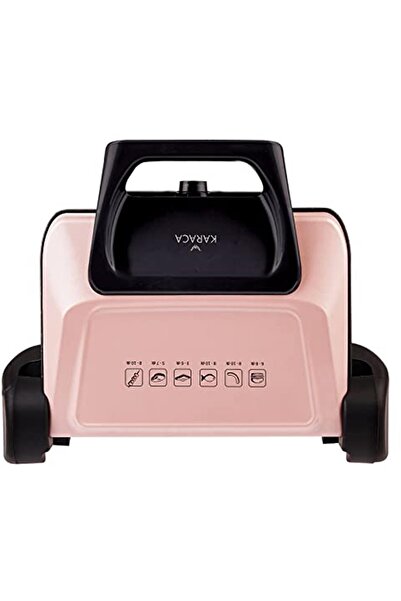 Karaca Future Plus Bio Diamond Antibakteriyel Pearly Pink Izgara Ve Tost Makinesi