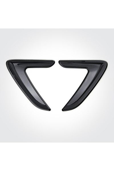 GM-DESIGN نوع Bmw - فتحة تهوية سوداء من مادة مرنة مكونة من قطعتين