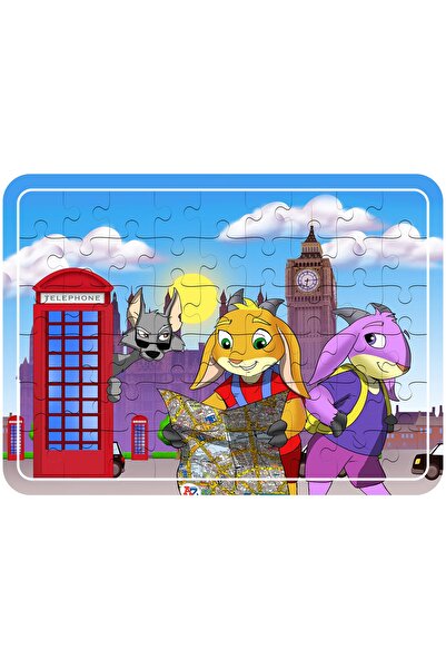 KondoSan Londra Macerası 54 Parça Puzzle