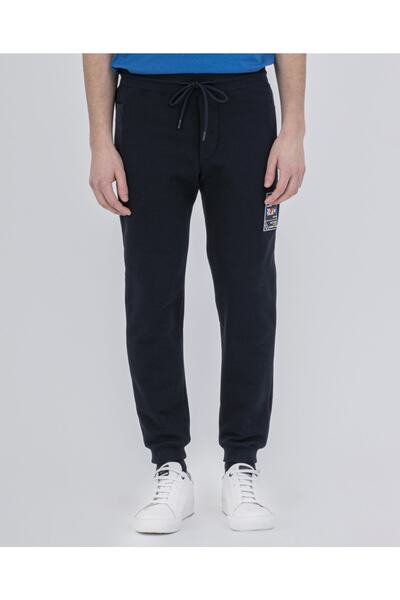 PAUL&SHARK بنطال الركض المحبوك للرجال