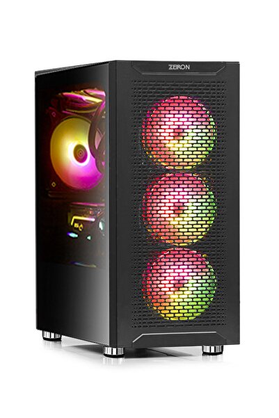 Zeiron Gpx20 Ryzen 5 5600x 8gb 256gb M.2 + 1tb Hdd Gtx1050ti Oyuncu Bilgisayarı