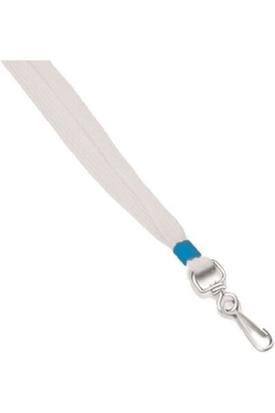 GENC DIJITAL BASKI 50 li Tüp Dokuma Klipsli Metal Kart Askı Ipi