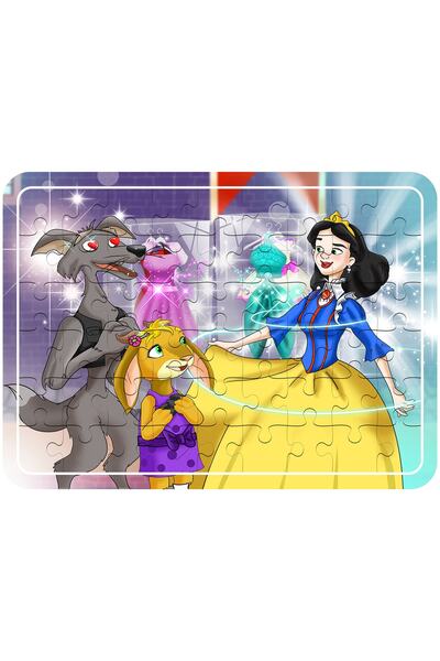 Prensesin Kıyafetleri 54 Parça Puzzle