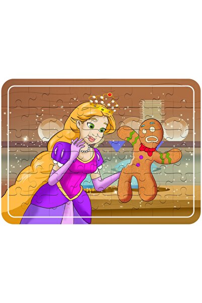 KondoSan Prenses Ve Arkadaşı Kurabiye Adam 54 Parça Puzzle