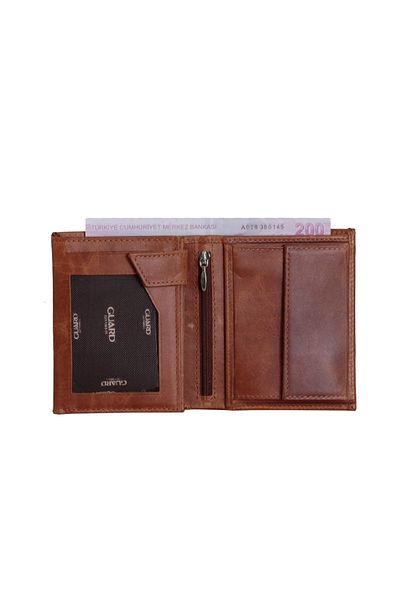 GUARD Guaard Multi-Compartment Genuine Leather Men's Wallet