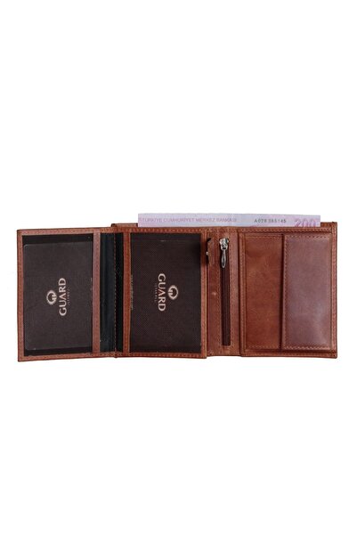 GUARD Guaard Multi-Compartment Genuine Leather Men's Wallet