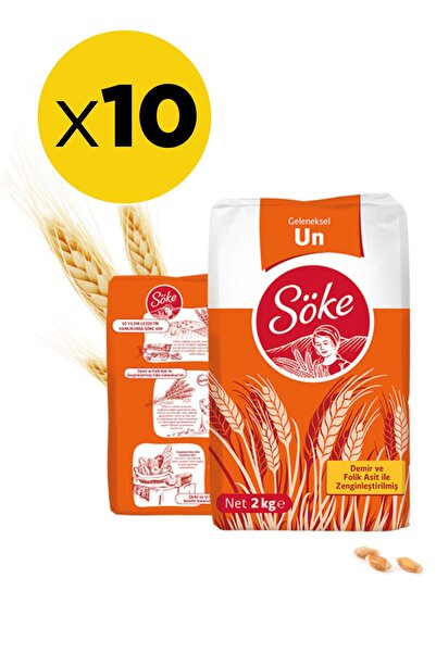 Söke Un 2 Kg X 10 Adet (toplam 20 Kg)