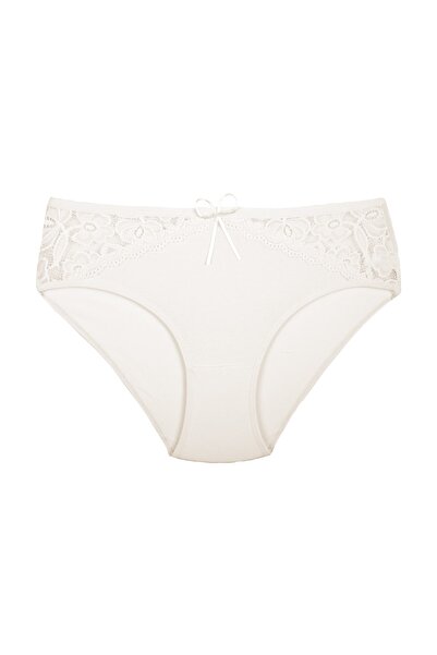 Zena 3-х частинні бавовняні труси з мереживними деталями для жінок великих розмірів