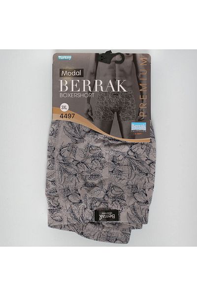Berrak 4497 Ανδρικά Μποξερ - Ποικιλία - 3xl