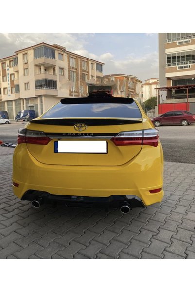 smartspoyler Toyota Corolla Ym Arka Tampon Eki Boyasız