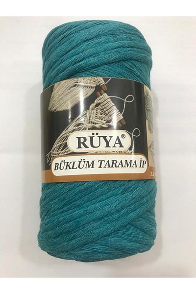 Rüya Σχοινί αναστρέψιμης αναζήτησης 3,5-4 mm Petrol Green