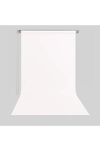 Hs Stüdyo Teknik Stüdyo Teknik 190cm X 400cm Sonsuz Beyaz Fon Perdesi Seti