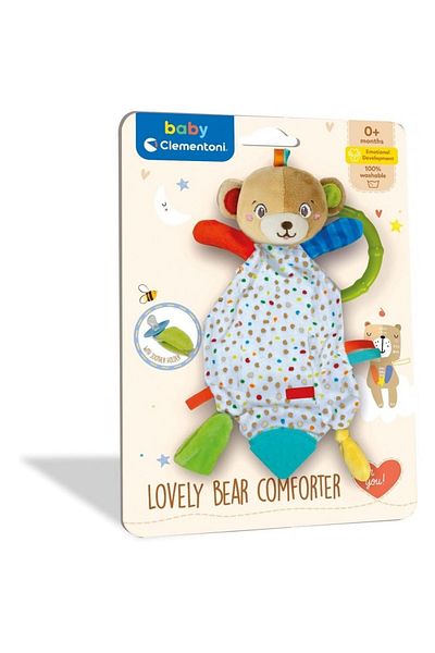 CLEMENTONI Baby Cute Bear Rattle 17654